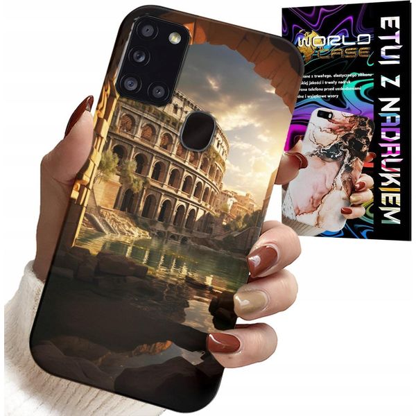 Etui Per Samsung Galaxy A21S - Roma Colosseo Roma Oldware-image