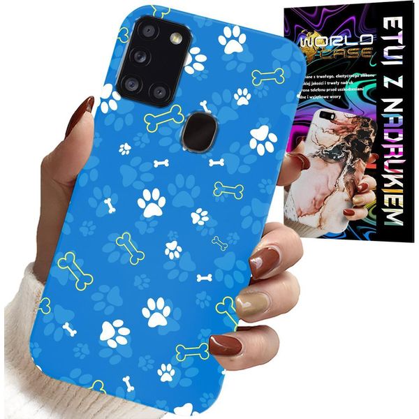 Etui Per Samsung Galaxy A21S - Zampe Di Cane Patrol Per Bambini-image
