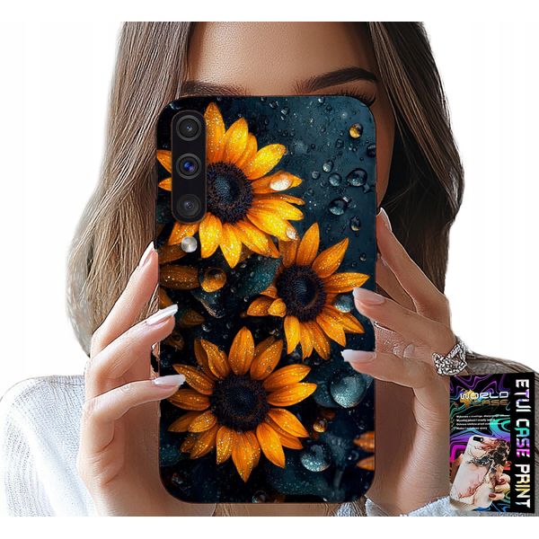 Custodia Per Samsung Galaxy A70 - Girasoli, Girasole, Motivi Floreali-image