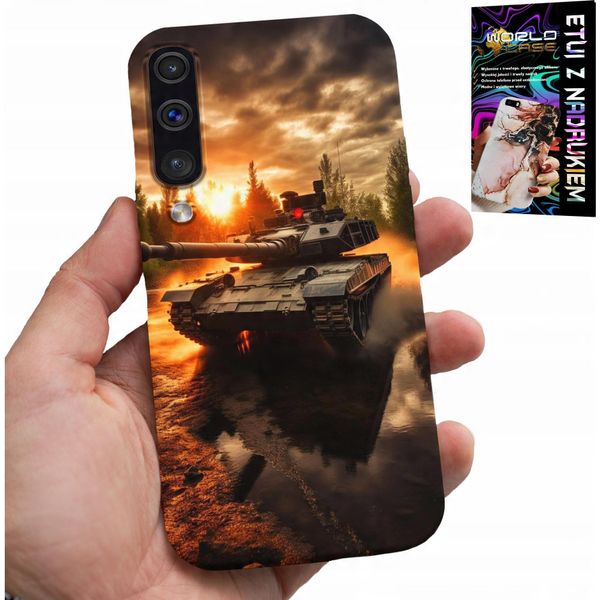 Custodia Per Samsung A50 / A30S - Carro Armato, Guerra, Militare, Militari, Disegni-image