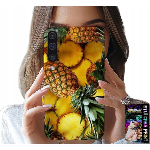 Custodia Per Samsung Galaxy A70 - Ananas Frutta Custodia + Vetro-image
