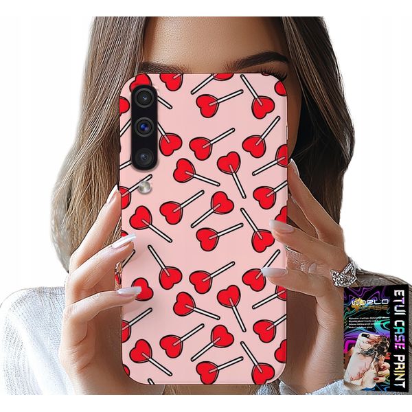 Custodia Per Samsung A50 / A30S - Custodia Femminile E Alla Moda Con Design A Cuore Lecca-Lecca-image
