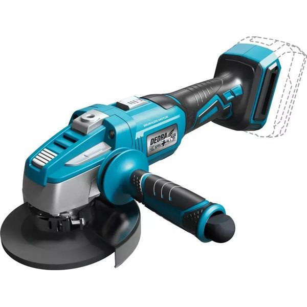 Smerigliatrice Angolare A Batteria 18V Brushless Dedra Sas+All Ded7151 125 Mm, 8500 Giri/Min-image