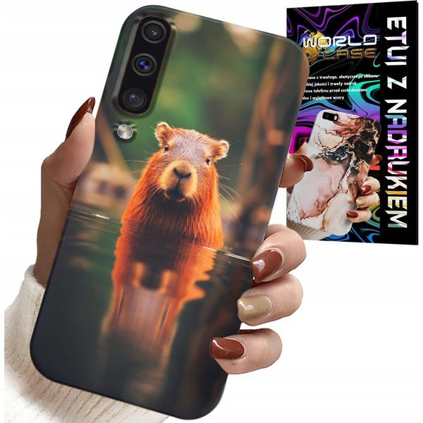 Custodia Per Samsung Galaxy A70 - Capibara Dolce, Capibara, Molti Disegni-image