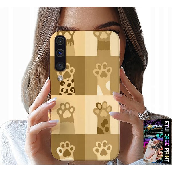 Custodia Per Samsung Galaxy A70 - Love Cat, Disegni Con Gatti, Zampe Di Gatto-image