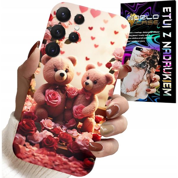 Etui Per Samsung Galaxy S22 Ultra - Orsi, Ti Amo, Cuori Tantissimi Design Di Case-image