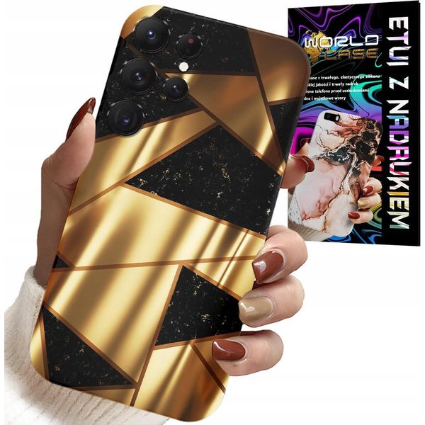 Custodia Per Samsung Galaxy S25 Ultra - Design Elegante Oro + Pellicola Idro-image