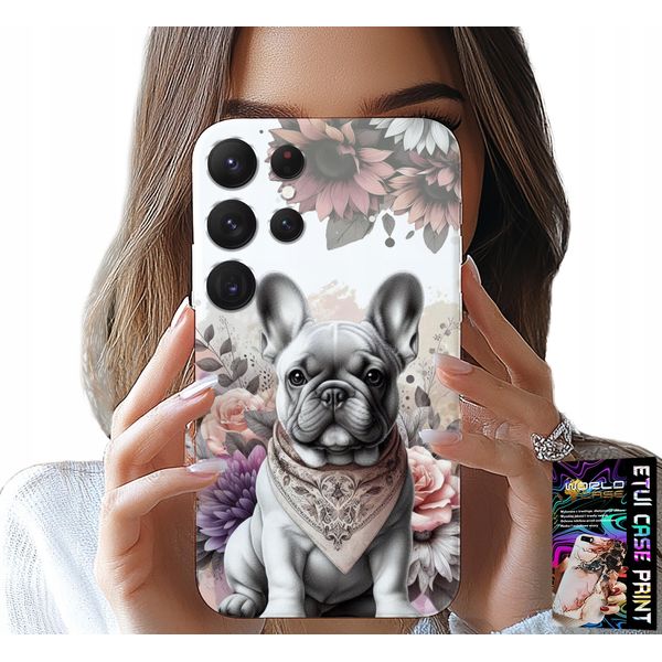 Etui Per Samsung Galaxy S23 Ultra - Buldog Buldog Gara Di Cani Plecks-image