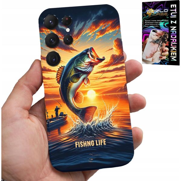 Etui Per Samsung Galaxy S22 Ultra - Caso Di Pesca +Fole-image