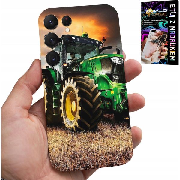 Etui Per Samsung Galaxy S22 Ultra - Farm Tractor + Foil-image