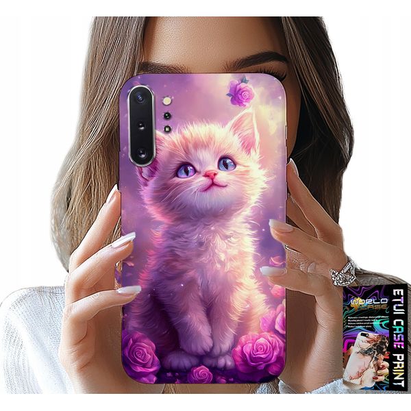 Custodia Per Samsung Note 10 Plus - Gatto Carino, Gatto, Disegni Di Animali-image