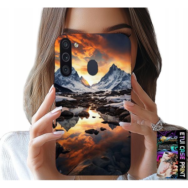 Custodia Per Samsung Galaxy A21 - Torrente, Montagne, Cime, Everest + Film-image