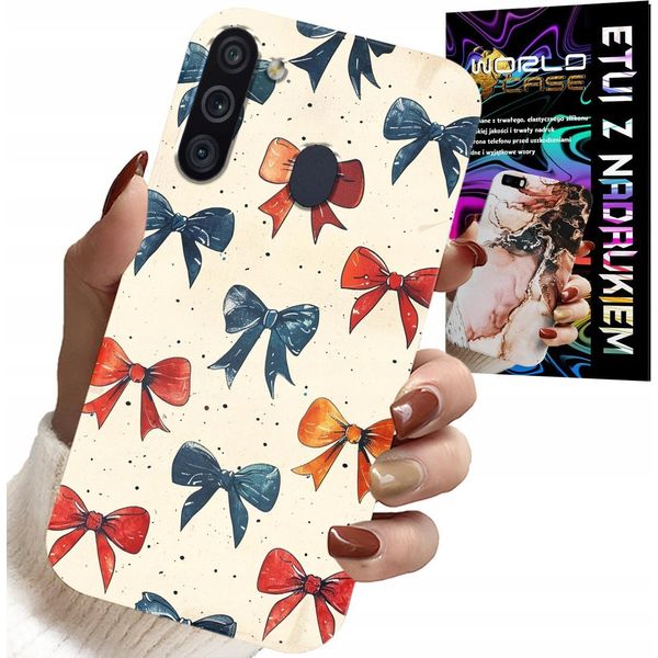Custodia Per Samsung Galaxy A21 - Nastri Colorati Disegni Di Moda-image