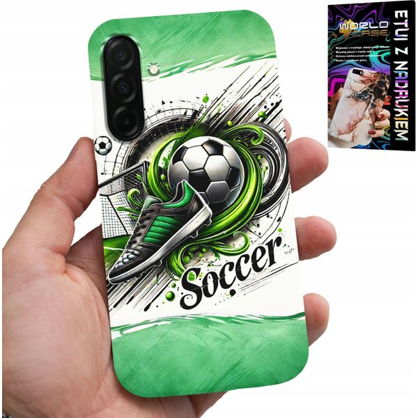 Custodia Per Samsung Galaxy A26 5G - Calcio, Custodia Calcio + Vetro-image