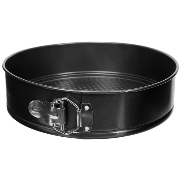 5Five Simply Smart Springform Mit Herausnehmbarem Boden, Metall, Schwarz, 26 Cm, 111480A-image