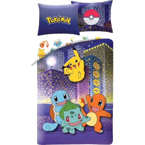 PokéMon Bettbezug City 140 X 200 Cm-image