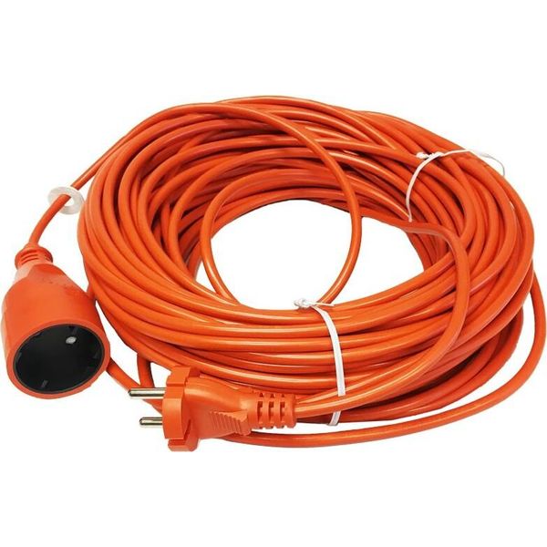 Awtools Cavo Di Prolunga Da Giardino A Presa Singola 30M Senza Messa A Terra / 2X1,0Mm / 10A / 230V / 2500W-image