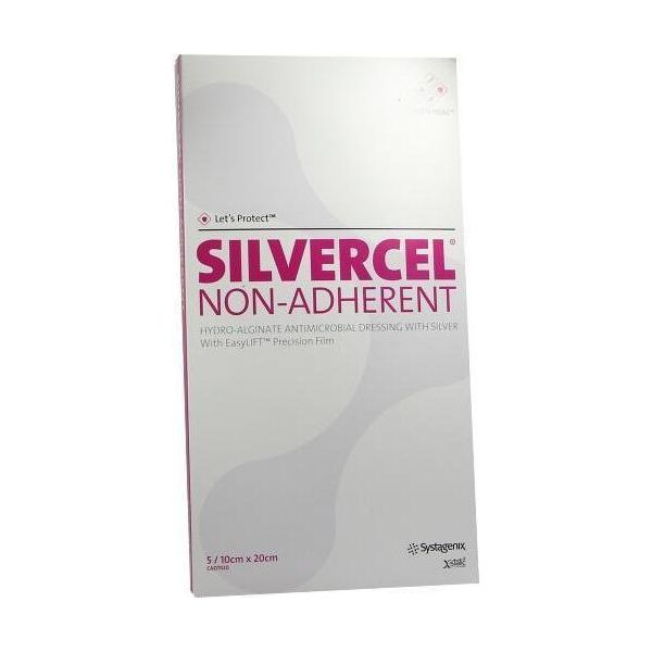 Silvercel Benda Idroalginata Non Aderente 10X20 Cm 5 Pz-image
