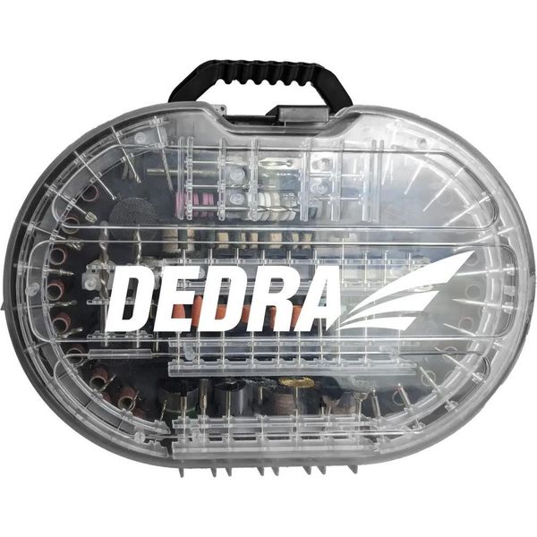 Accessori Per Fresatrice Multifunzione, Dedra 08T700 Set 287 Pezzi-image