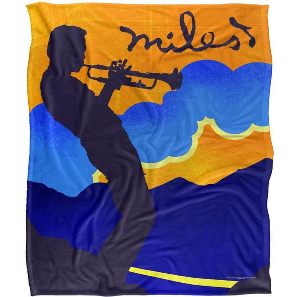 Miles Davis - Coperta Sunset, Setosa E Morbida TV24936 (Taglia Unica) (Multicolore)-image