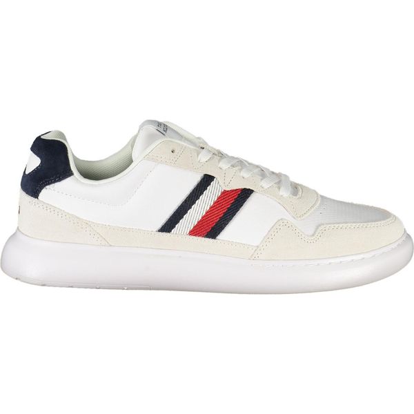 Tommy Hilfiger Scarpe Sportive Da Uomo Bianche : Colore - Bianco, Taglia - 42 Taglia: 42 Colore: Bianco-image
