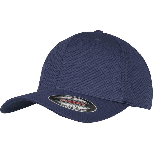 Flexfit By Yupoong Flexfit 3D Hexagon Maglia Baseballkappe RW7592 (L/Xl) (Marineblau)-image