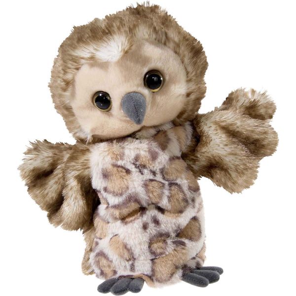 Heunec Peluche Gufo Pupazzo A Mano - Peluche 25Cm Giocattolo Marrone-image