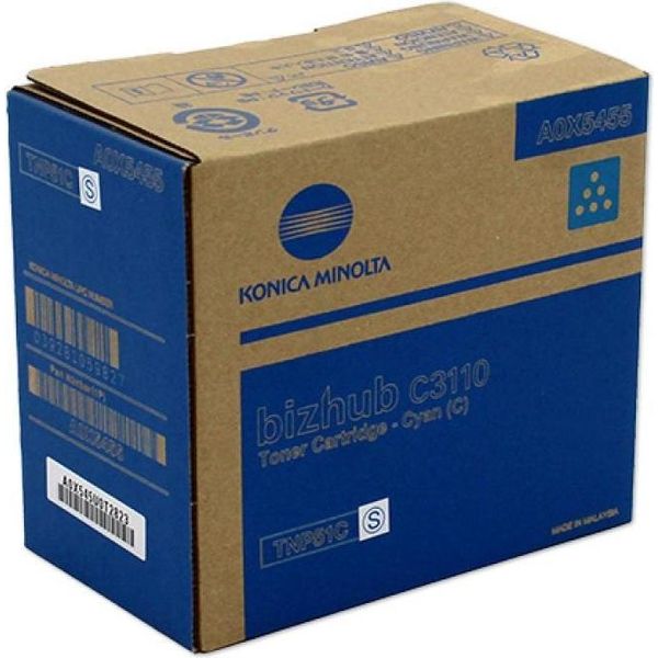 Konica Minolta A0X5455 Toner TNP-51 Cartuccia Di Stampa Ciano-image
