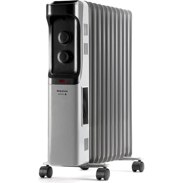 Radiatore A Bagno D'olio 2500W Grigio/Nero Taurus Alpatec New Dakar 2500-image