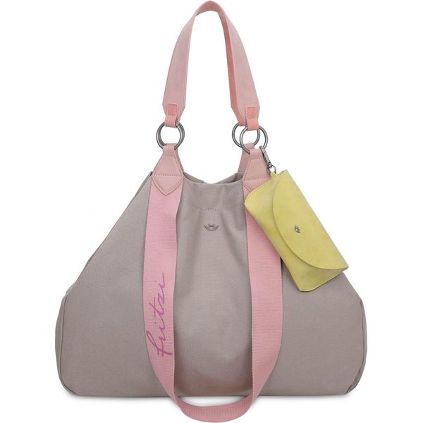 Fritzi Aus PreußEn Borsa A Tracolla Canvas Izzy Bag Sand Beige-image