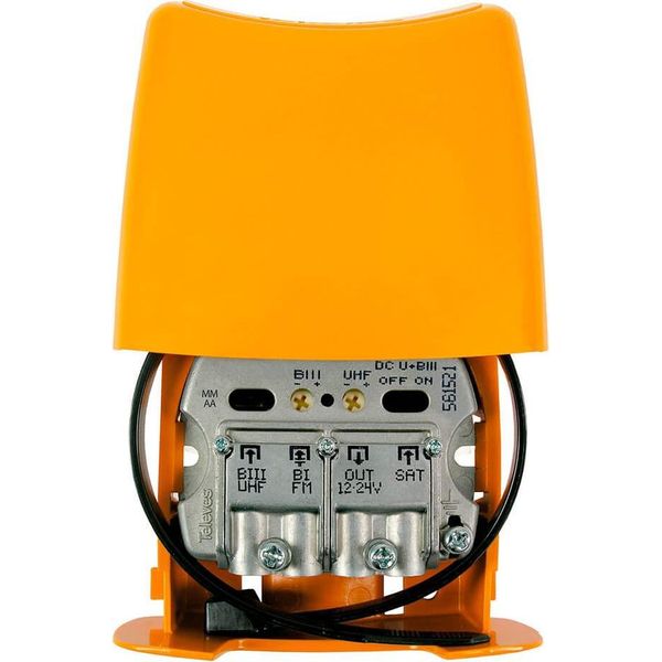 Teletes Nanokom Amplificatore Da Palo Vhf/Uhf+Fm+Sat K21-48 LTE700-image