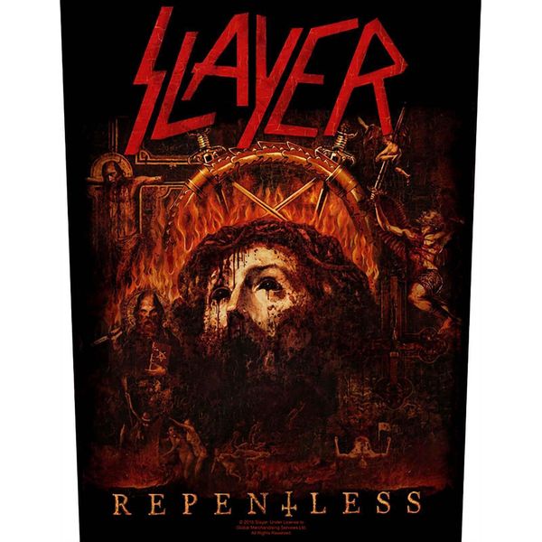 Slayer - Album - Patch "Repentless"" RO3321 (Taglia Unica) (Arancione/Rosso/Nero)"-image