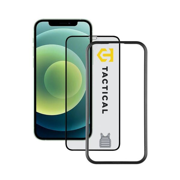 Vetro Temperato Per Apple Iphone 11/XR Tactical Impact Armour Full-Face Nero-image