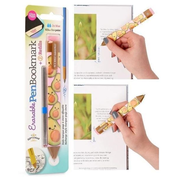 Set Penna Segnalibro Avocado - Penna E Segnalibro In Un Unico Prodotto-image