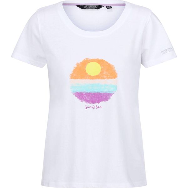 Regatta - Maglietta "Filandra Viii"" Da Donna RG10270 (46 It) (Bianco)"-image
