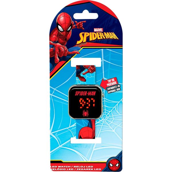 Zegarek Led Dla Dzieci Marvel Spider-Man Od Kids Licensing - Oficjalny Produkt-image
