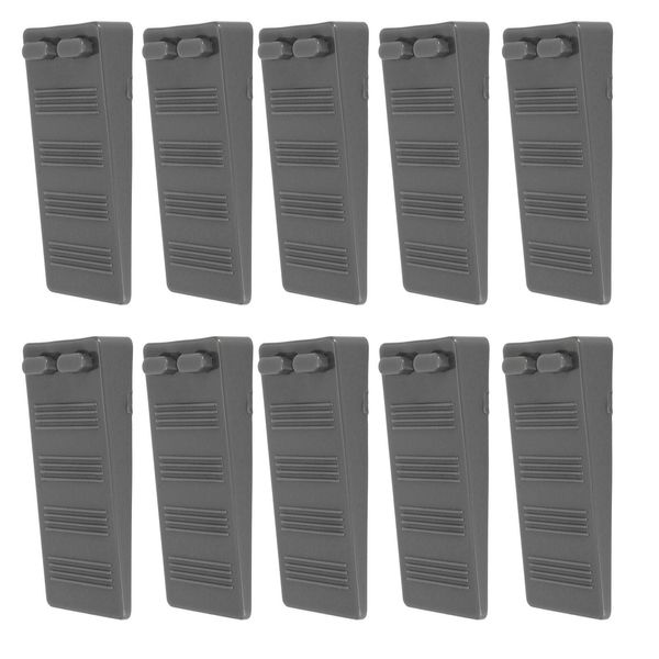 10× Tappi Per Porte In Tpr - Antiscivolo, Impilabili E Antivento, Tipo 2, Per Casa, Ufficio E Scuola-image