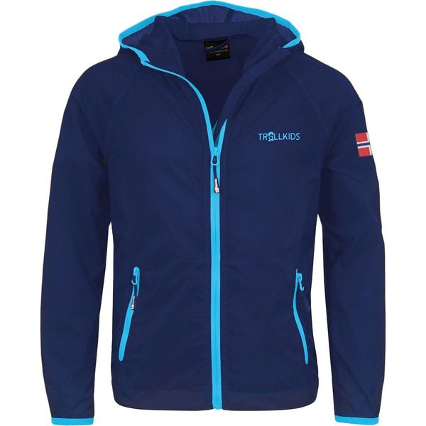 Trollkids Bambini Giacca Impermeabile Marine 909-110 Taglia 116-image