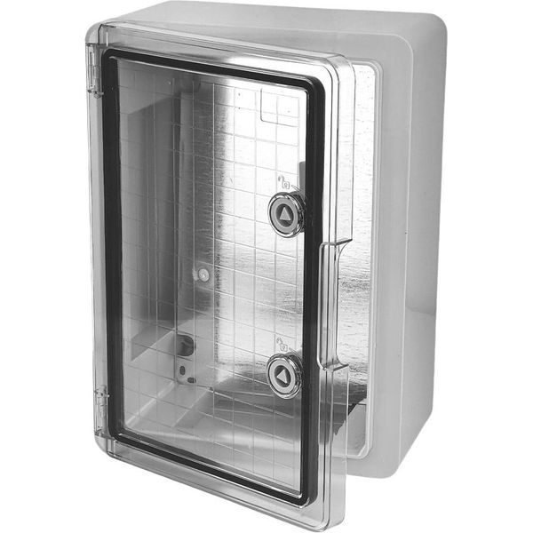Armadio Vuoto Con Porta Trasparente 250X350X150Mm Quadro Elettrico Quadro Di Distribuzione Esterno IP65 IK10 Tp Electric-image