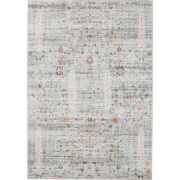 Interiyou Tappeto Lavabile Gent Turchese 120X170 Cm-image