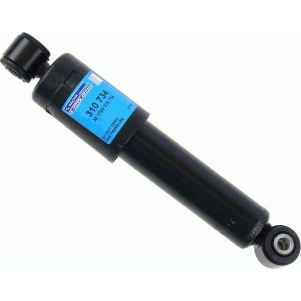 2X Sachs 310 734 Set Di Ammortizzatori Posteriori A Pressione Di Gas-image