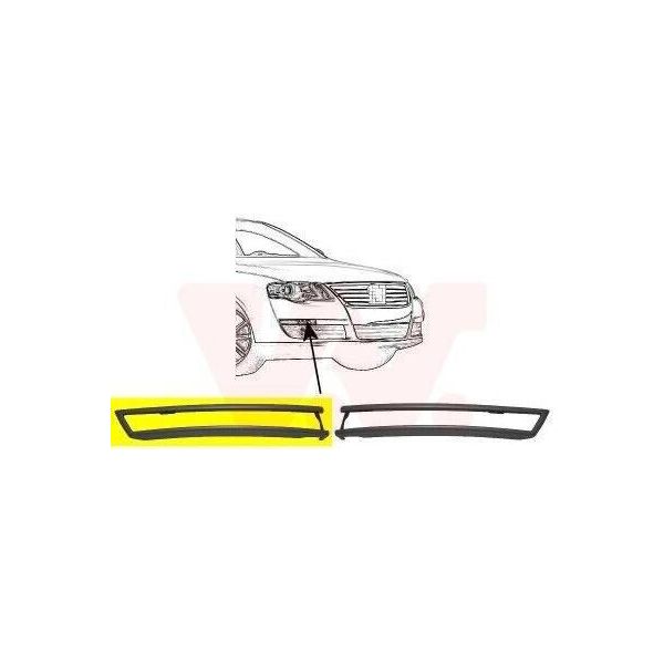 Van Wezel 5839582 - Oe 3C0807718 Fascia Paraurti Anteriore Destra Per Passat (3C)-image