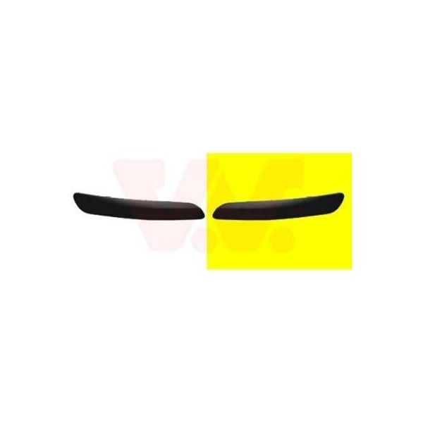 Van Wezel 5895583 - Paraurti Anteriore Sinistro Oe 5M0807655A Per Golf Plus (5M)-image