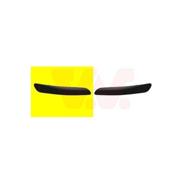 Van Wezel 5895584 - Fascione Paraurti Anteriore Destro Oe 5M0807656A Per Golf Plus (5M)-image