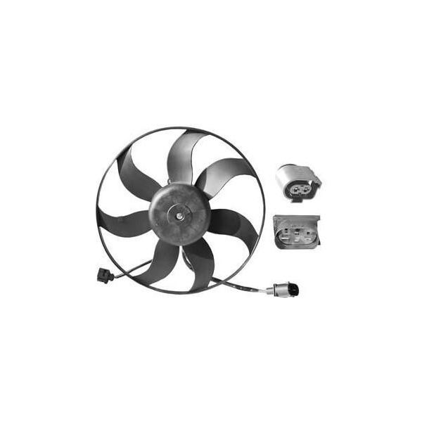Van Wezel 5894745 - Ventola Radiatore Per A1 (8X), A3 (8P), Altea (5P), Leon (1P1), Toledo Iii (5P2), Octavia Ii (1Z), Golf Plus (5M), Caddy Iii (2C, 2K), Eos (1F), Scirocco, Touran (1T), Golf V (1K), Golf Vi, Jetta Iii (1K2), Passat (3C), Passat (365, 362)-image