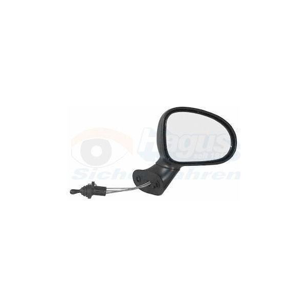 Van Wezel 8105804 Specchietto Esterno Specchietto Laterale Destro Per Daewoo Matiz Hatchback (M100, M150) Convesso-image
