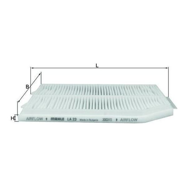 Filtro Abitacolo Mahle La 23 Filtro Antipolline Per Vw Bora Variant (1J6)-image
