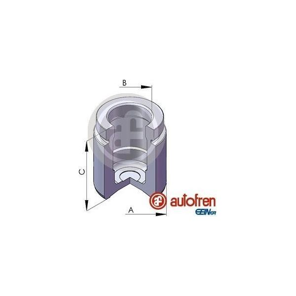 Pistone Freno Bmw Posteriore Iii E46 -05 X3 -07/Volvo S60-image
