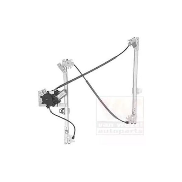 Van Wezel 0963264 - Oe 9675915180 Regolatore Del Finestrino, Posteriore Destro Per C5 Iii (Rw), C5 Iii (Rd)-image