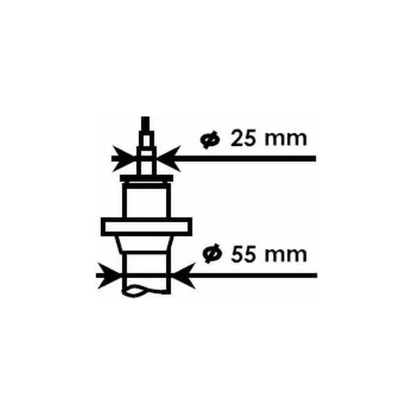 Ammortizzatore Anteriore Audi A3, Q3 Seat Alhambra, Altea, Altea Xl, Leon, Toledo Iii Skoda Octavia, Octavia Ii,-image
